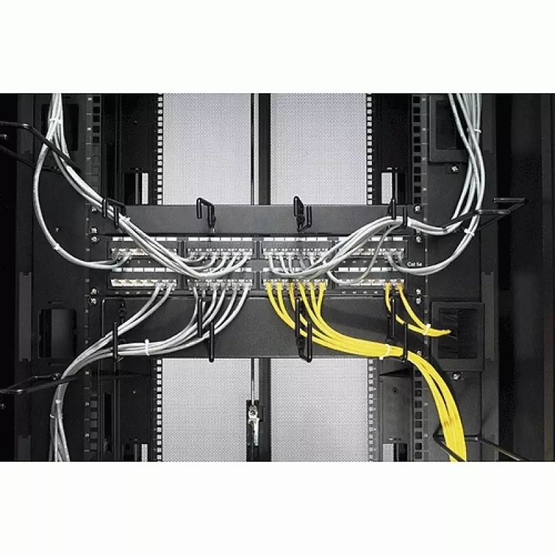 APC NetShelter kaabel Management, Vertical kaabel Manager, Rings, for NetShelter 750 and 800mm W Enclosures, Set of 8, 76 x 19 x 203 mm