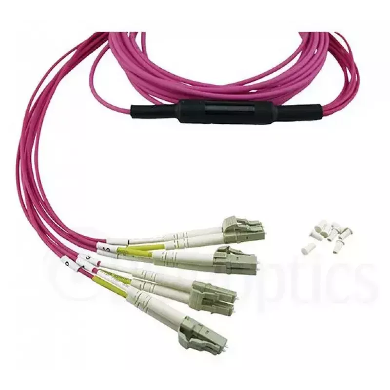 BlueOptics CBL-MPO12-4LC-OM4-5M-BO InfiniBand fiiberoptiline kaabel 4x LC MPO 5m
