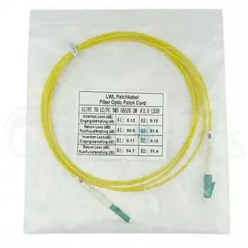 BlueOptics SFP2121BU1MM InfiniBand fiiberoptiline kaabel 1m LC Kollane