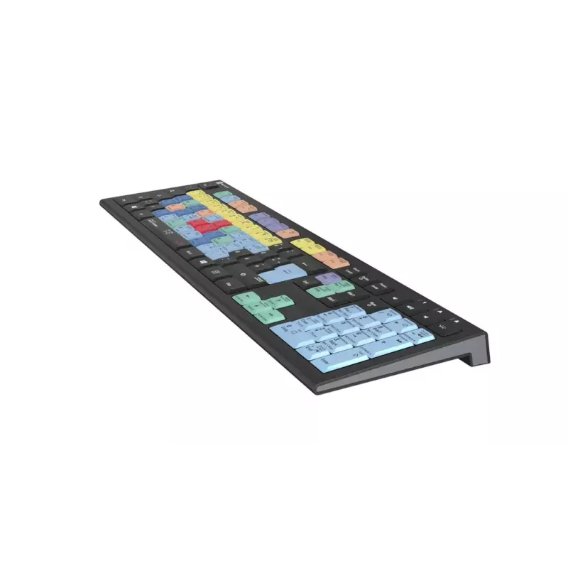 Klaviatuur Logickeyboard LKB-CBASE-A2PC-DE universaalne USB QWERTZ saksa must