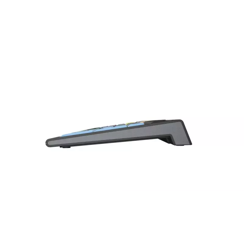 Klaviatuur Logickeyboard LKB-CBASE-A2PC-DE universaalne USB QWERTZ saksa must