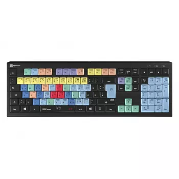 Klaviatuur Logickeyboard LKB-CBASE-A2PC-DE universaalne USB QWERTZ saksa must