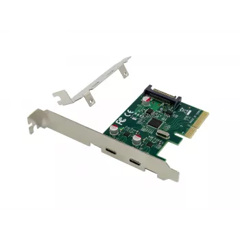 Conceptronic EMRICK 2-pordiline USB 3.2 Gen 2 USB-C PCIe kaart