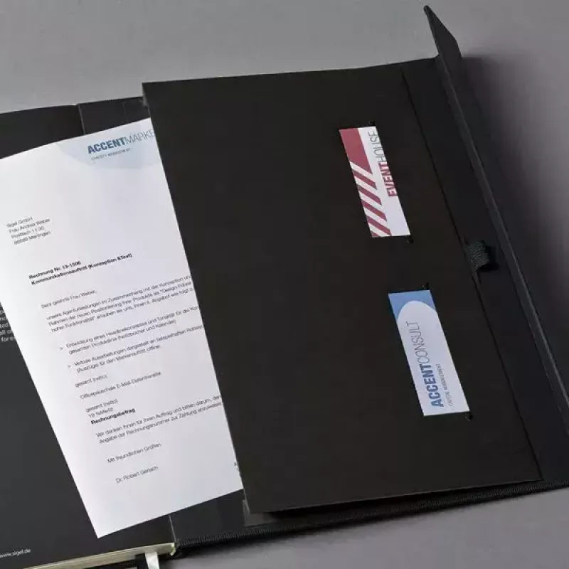 Märkmik Sigel CO151 A4 97 lehte Must