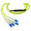 MPO-4xLC ühemoodiline patch-kaabel BlueOptics CBL-MPO12-4LC-SMF-2M 2m G.657.A1