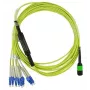 MPO-4xLC ühemoodiline patch-kaabel BlueOptics CBL-MPO12-4LC-SMF-2M 2m G.657.A1