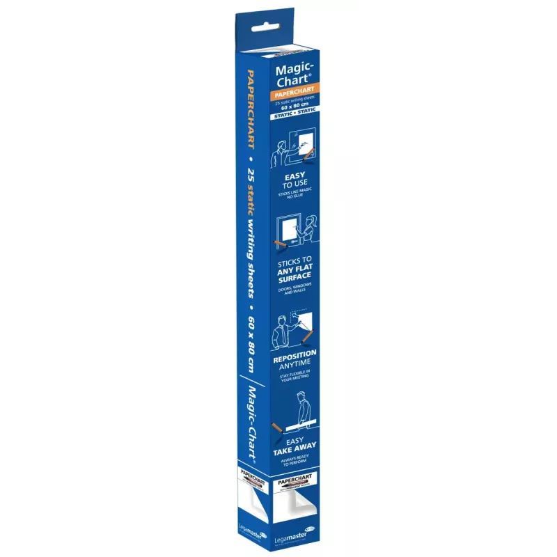 Pabertahvelkile Legamaster Magic-Chart 60x80cm