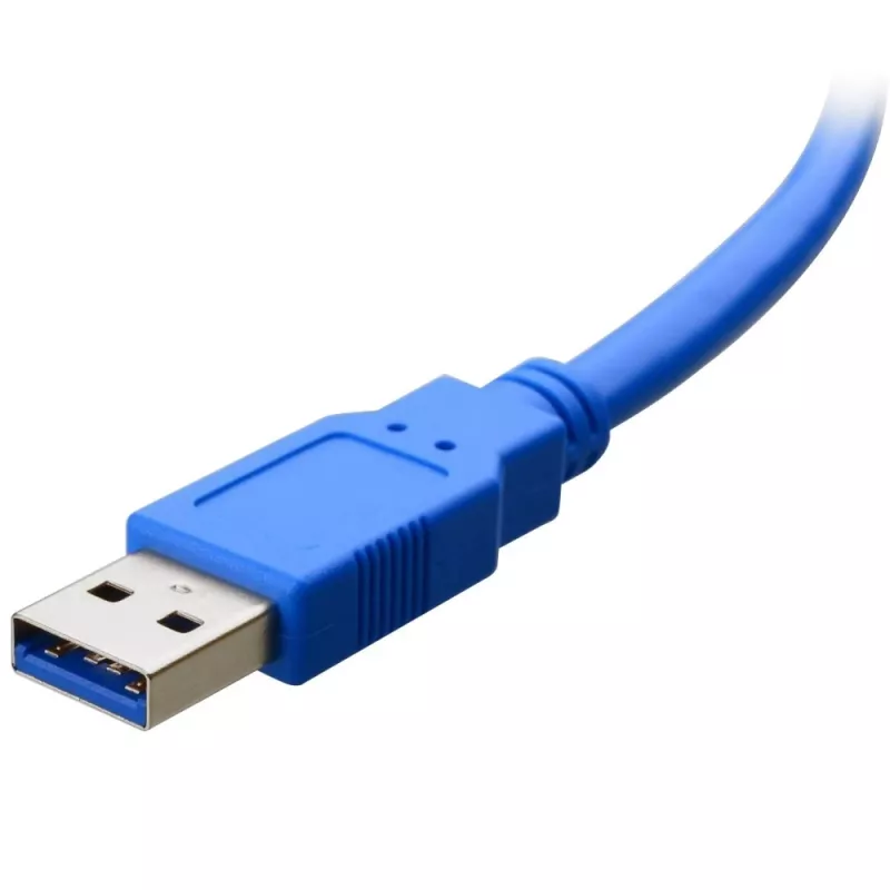 Techly USB 3.0 Superspeed kaabel A / Micro B 2m sinine ICOC MUSB3-A-020