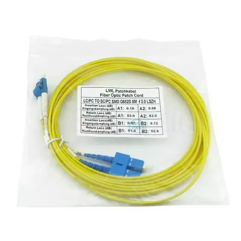 BlueOptics CAB-SMF-LC-SC-7-BO InfiniBand fiiberoptiline kaabel 7,5 m 2x LC