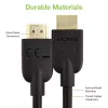 Techly ICOC HDMI2-4-030T HDMI-kaabel 3 m HDMI-tüüp A (standardne) Must