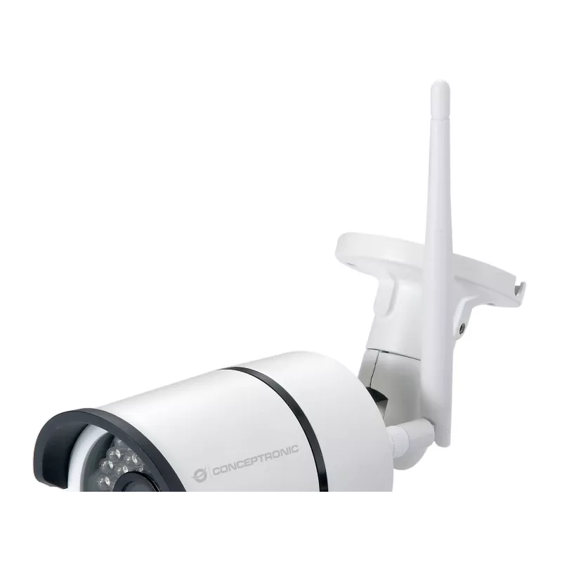 Conceptronic JARETH HD Wireless Cloud IP-kaamera, välistingimustesse, IP turvakaamera, välistingimustesse, juhtmega ja juhtmevaba, väline, lagi/seinale kinnitatav, valge