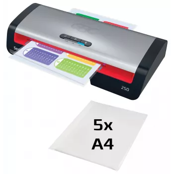 GBC 250 Office A4 laminaator, 24 cm, Kuumlaminaator, 500 mm/min, 0,5 mm, A4, 100 µm