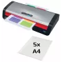 GBC 250 Office A4 laminaator, 24 cm, Kuumlaminaator, 500 mm/min, 0,5 mm, A4, 100 µm