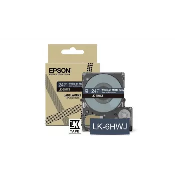 Sildilint Epson LK-5HWJ tumesinine valge termoülekandega 1,8 cm
