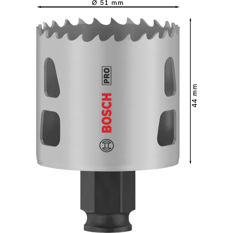 Bosch PRO Multi Material PC Plus 44/51 mm üksik augusae