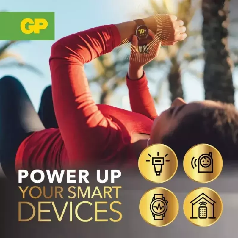 Ühekordne patarei GP Batteries CR3032 liitium-mangaandioksiid, kõrgus 3,5 mm, läbimõõt 3 cm