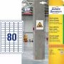 Isekleepuv silt, ristkülikukujuline AVERY L7872-20