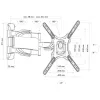 TV seinakinnitus Schwaiger LWH35535 513 Must