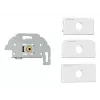 Pistikupesa 3,5 mm Kindermann 7456 000 511 valge