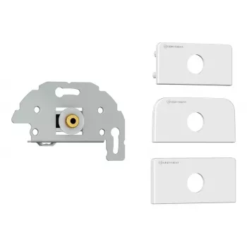 Pistikupesa 3,5 mm Kindermann 7456 000 511 valge