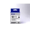 Epson Label Cartridge Transparent LK-5TBN Must/Läbipaistev 18mm (9m)
