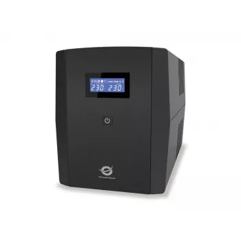 Conceptronic ZEUS 1200VA 720W UPS, IEC + Schuko pistikupesa, liin-interaktiivne, 1,2 kVA, 720 W, 220 V, 240 V, 220 V