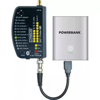 Satelliidiotsija Schwaiger SF9003BTAKKU 950-2150 MHz plastikust