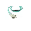 BlueOptics CBL-MTP12-4LC-OM3-7M-BO MTP-4xLC OM3 haruvalguskaabli ühenduskaabel, MTP/UPC, 4x Duplex LC/UPC, 7,5 m