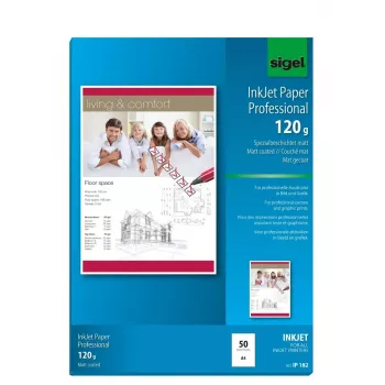 Trükipaber A4 Sigel IP182 Matt 50 lehte valge