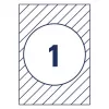 Avery Window Stickers Avery L9003-10 isekleepuv valge A4 10 tk