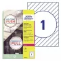 Avery Window Stickers Avery L9003-10 isekleepuv valge A4 10 tk