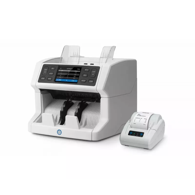 Mündilugemismasin Safescan 2865-S valge Laius 259 mm Sügavus 254 mm Kõrgus 255 mm