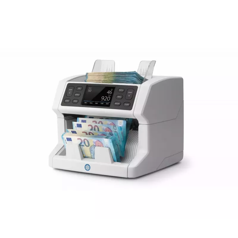 Mündilugemismasin Safescan 2865-S valge Laius 259 mm Sügavus 254 mm Kõrgus 255 mm