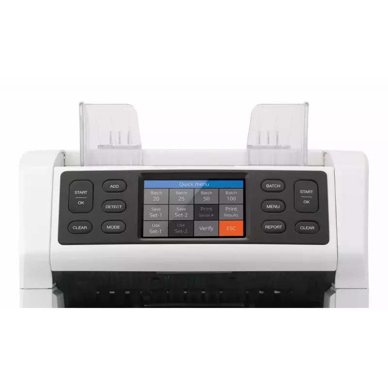 Mündilugemismasin Safescan 2865-S valge Laius 259 mm Sügavus 254 mm Kõrgus 255 mm