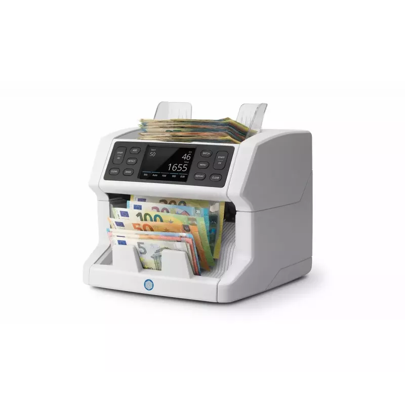 Mündilugemismasin Safescan 2865-S valge Laius 259 mm Sügavus 254 mm Kõrgus 255 mm