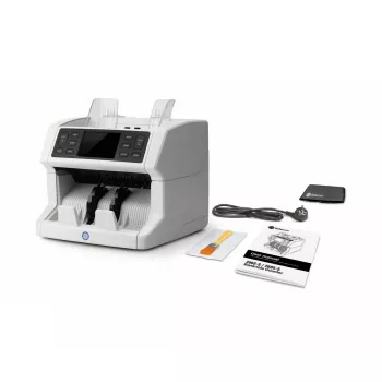 Mündilugemismasin Safescan 2865-S valge Laius 259 mm Sügavus 254 mm Kõrgus 255 mm