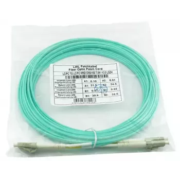 BlueOptics AJ836A-BO InfiniBand fiiberoptiline kaabel 5 m 2x LC Aqua