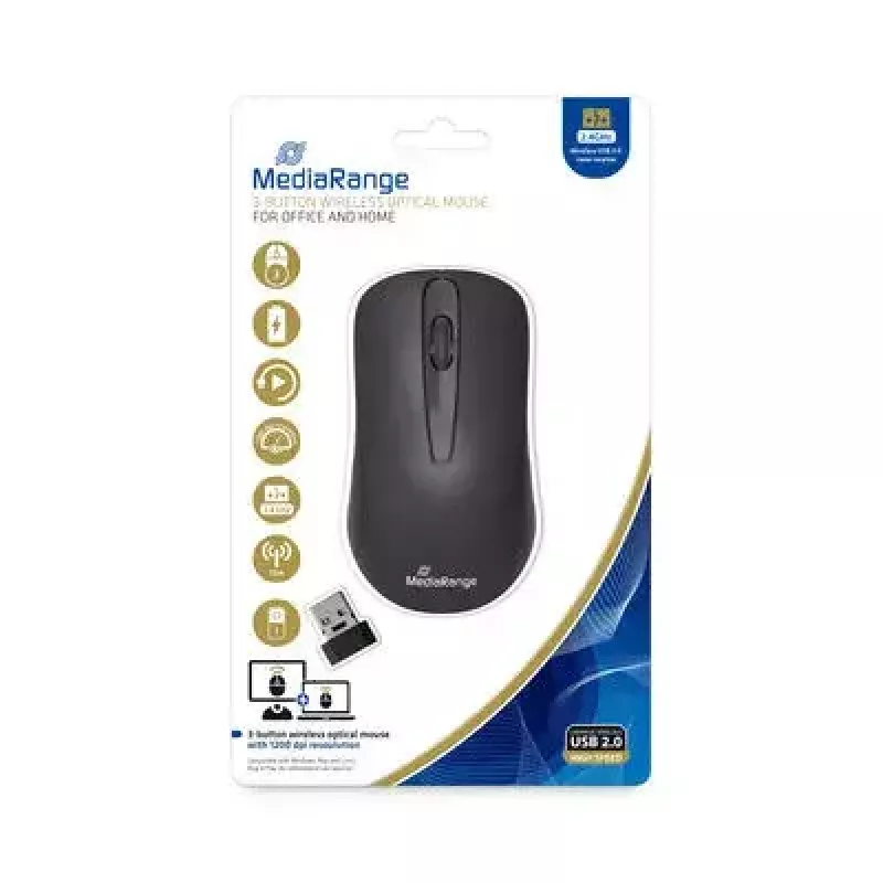 MediaRange MROS209 RF juhtmeta optiline hiir