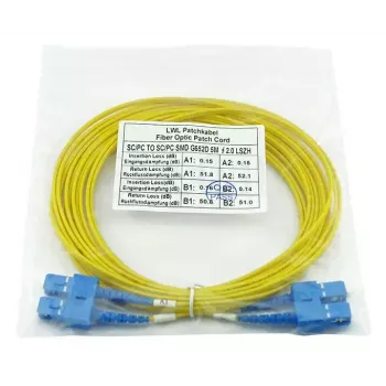 Fiiberoptiline kaabel BlueOptics CAB-SMF-SC-SC-3-BO 3 m G.657.A1 SC SC
