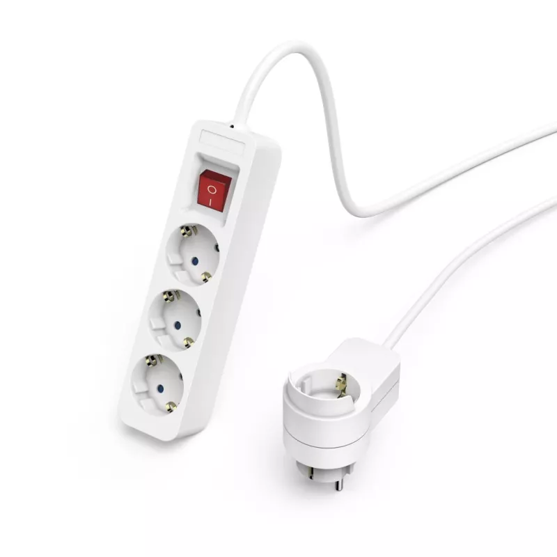 Hama 00223081 pikendusjuhe 1,4 m 3 vahelduvvoolu pistikupesa Siseruumidesse Valge