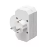Hama 00223217 toitepistikupesa adapter Valge