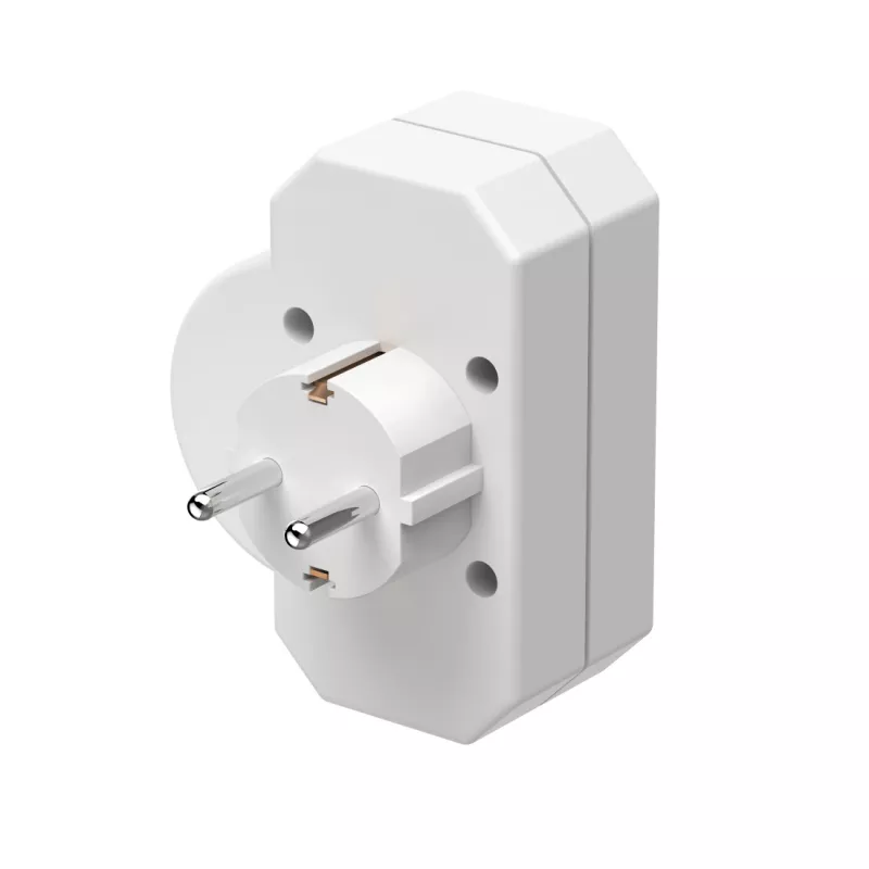 Hama 00223217 toitepistikupesa adapter Valge