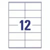 Isekleepuv silt Ristkülik Avery 3424-10