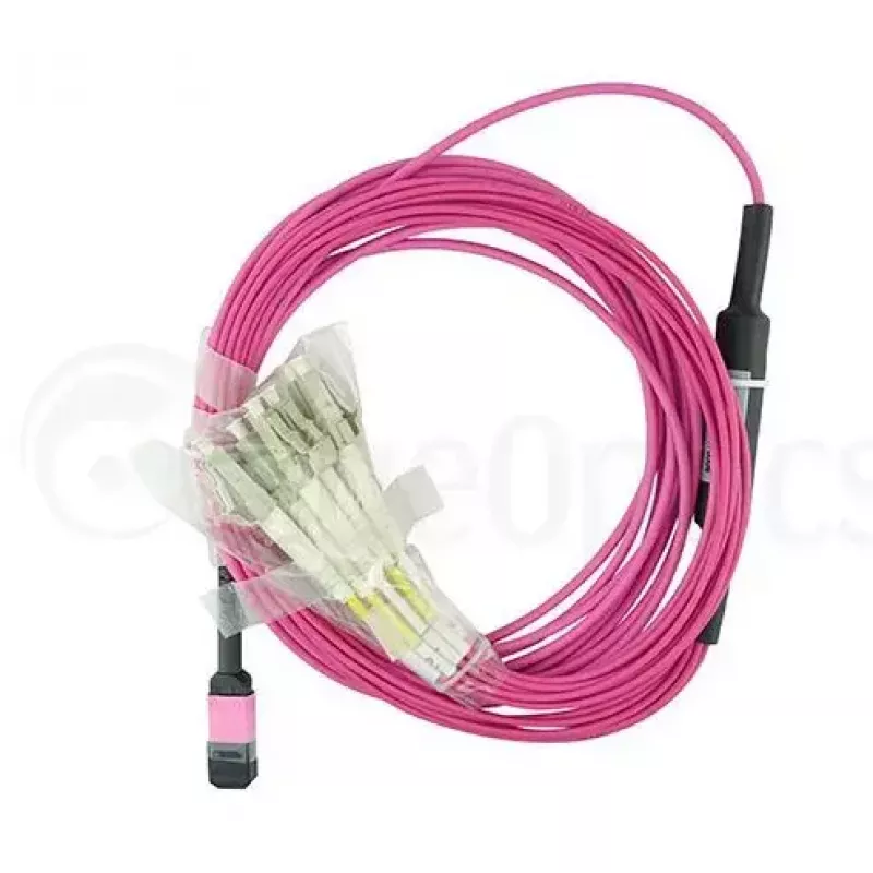 BlueOptics EMC CBL-MPO12-4LC-OM4-2M fiiberoptiline kaabel MPO 4x LC 2m