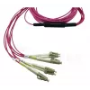 BlueOptics EMC CBL-MPO12-4LC-OM4-2M fiiberoptiline kaabel MPO 4x LC 2m