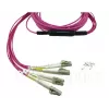 BlueOptics EMC CBL-MPO12-4LC-OM4-2M fiiberoptiline kaabel MPO 4x LC 2m