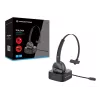Conceptronic POLONA juhtmevaba Bluetooth-peakomplekt laadimisaluse ja Bluetooth-USB-heliadapteriga