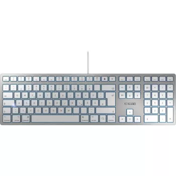 CHERRY KC 6000 õhuke FOR MAC klaviatuur kontor USB QWERTY US English hõbedane