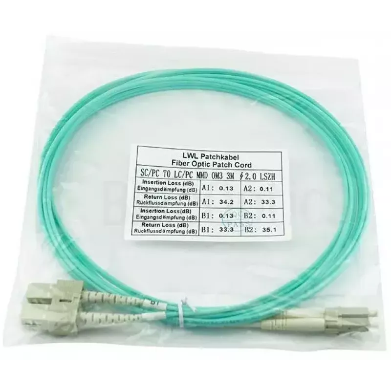 BlueOptics InfiniBand fiiberoptiline kaabel 5m 2x LC 2x SC LC/APC