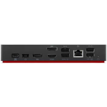 Dokkimisjaam Lenovo ThinkPad Universal Thunderbolt 4 juhtmega ühendusega must